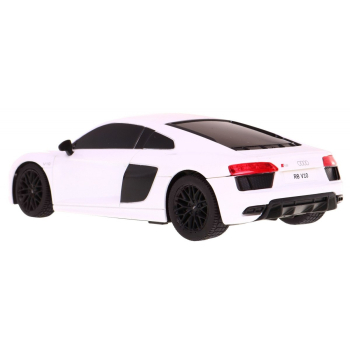 Audi R8 biały RASTAR model 1:24 Zdalnie sterowane auto + Pilot 2,4 GHz